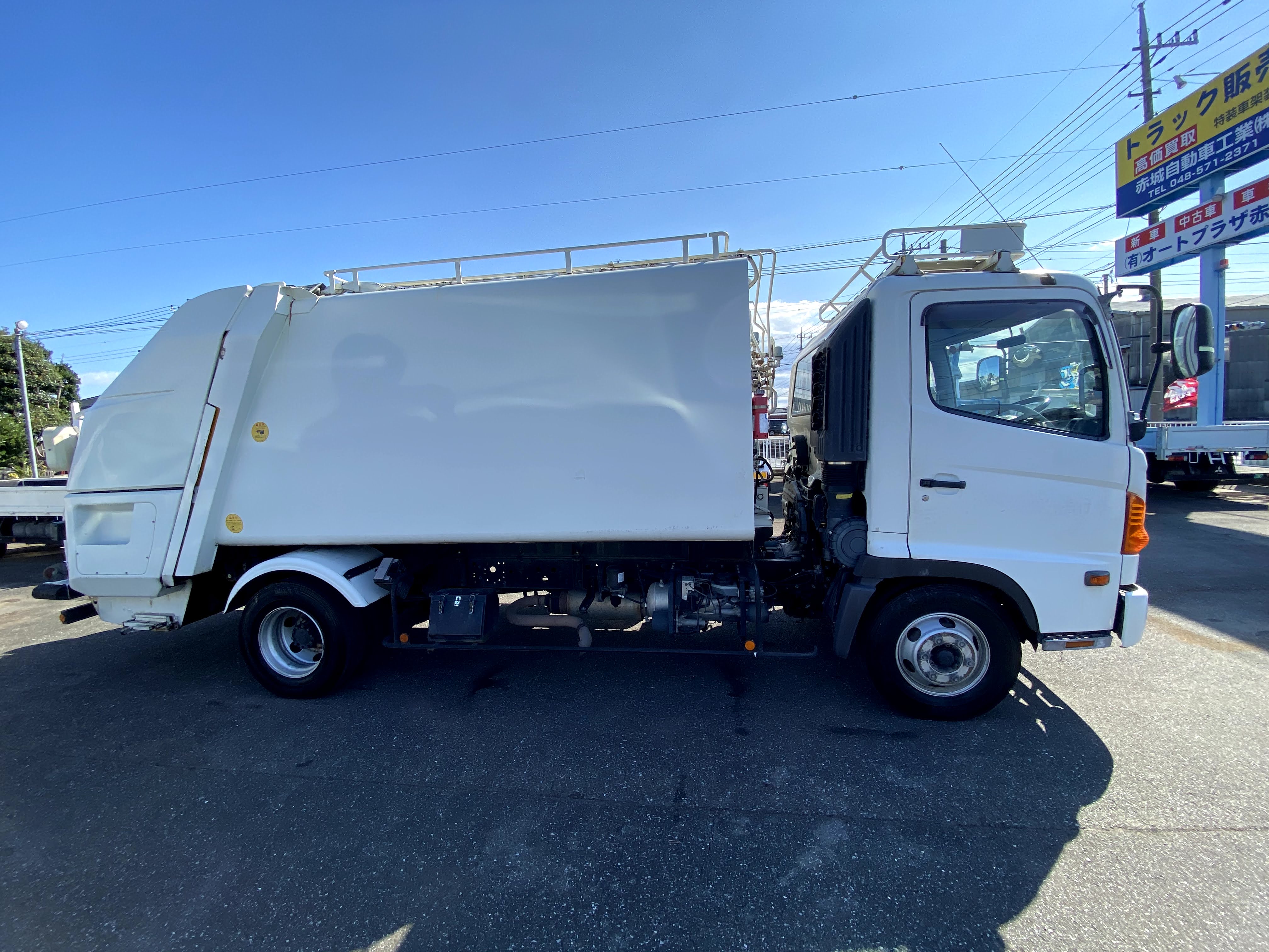 ヒノ レンジャーパッカー車10立米プレス式 モリタエコノス 特装車 トラック 乗用車のことならオートプラザ赤城 深谷市 熊谷市